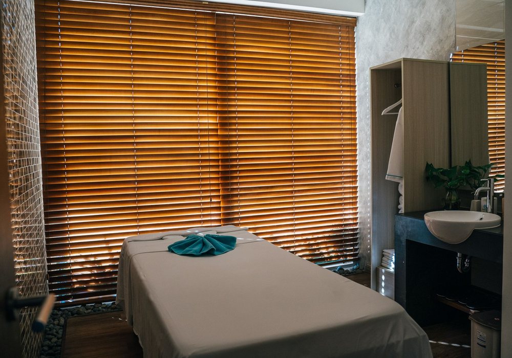 Treatment room at Tussock Spa